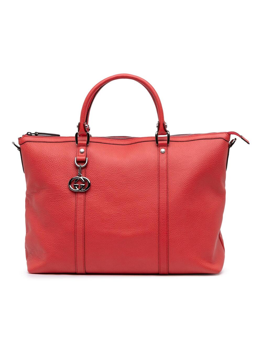 Gucci Leather Gg Charm Satchel Pre- #340540G43B